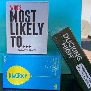 3 Games ✨ all new in box